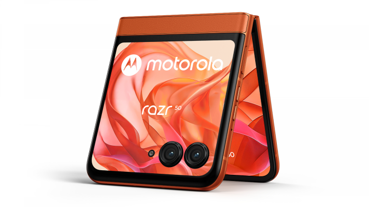 Smartfon Motorola razr 50 pomarańczowy 16