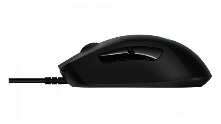 Mysz optyczna Logitech G403 Hero czarna 910-005632 - widok lewej strony