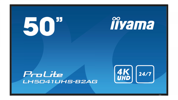 Monitor wielkoformatowy iiyama LH5041UHS-B2AG 50" 4K UHD VA 24/7