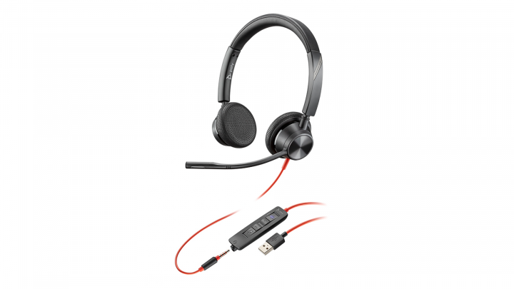 Słuchawki przewodowe Poly Blackwire 3325-M USB-A