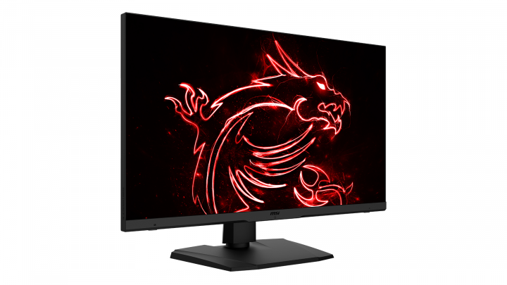 Monitor MSI Optix MPG321UR-QD - widok frontu lewej strony