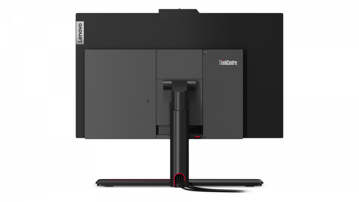 Komputer AiO Lenovo ThinkCentre M90a W10P - widok z tyłu