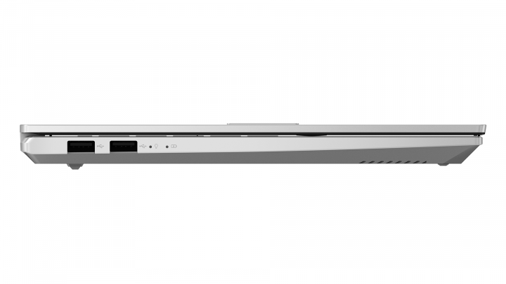 VivoBook Pro 14 OLED M6400RC W11H Cool Silver - widok lewej strony