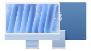 Komputer AiO Apple iMac MH094ZE/A 24" 4,5K M6 10-core CPU 10-core GPU 16GB 256SSD Int MacOS Niebieski