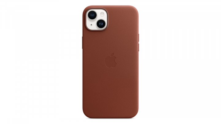 Etui Apple iPhone 14 Plus Leather Case MagSafe Umber MPPD3ZMA