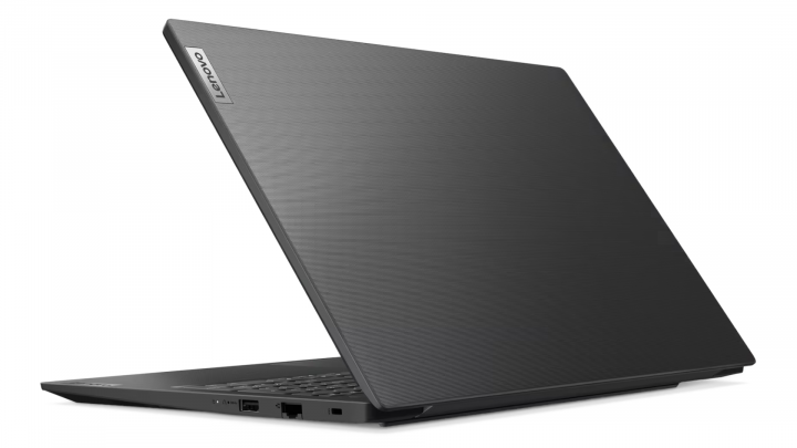 Laptop Lenovo V15 Gen 5 W11Pro czarny lewy tył