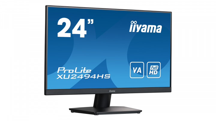 Monitor IIYAMA ProLite XU2494HS-B2 - widok frontu lewej strony