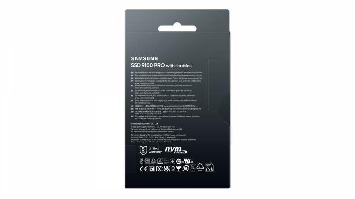 Dysk SSD Samsung 9100 PRO Heatsink 4000GB MZ-VAP4T0CW 9