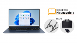 Laptop dla Nauczyciela ASUS Vivobook 15 X1502VA-BQ676W i5-13420H 15,6" FHD 16GB 512SSD W11