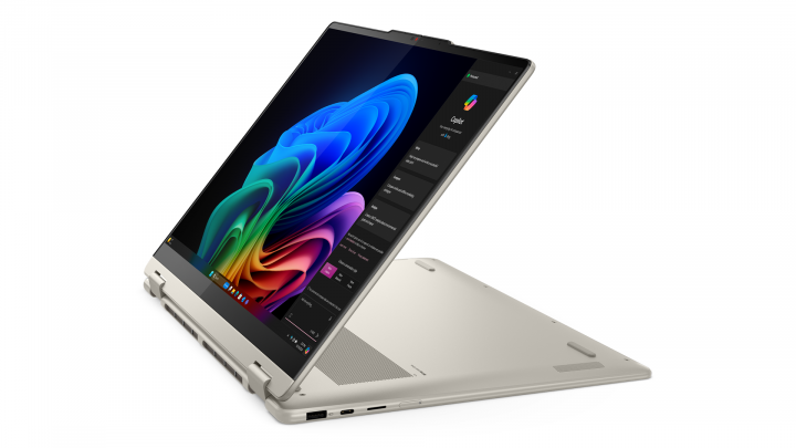 Laptop 2w1 Lenovo Yoga 7 16AKP10 Touch W11H (BK keyb) Seashell 2