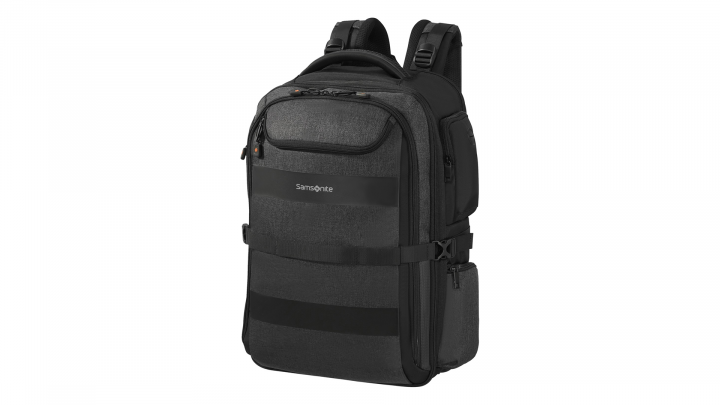 Plecak do laptopa Samsonite Bleisure 173 CS5-08-003 antracytowy - przód front lewy