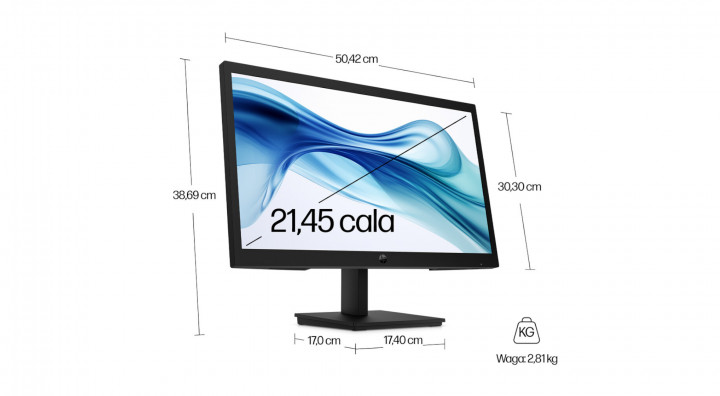 Monitor HP S3 Pro 9U5A2AA wielkość