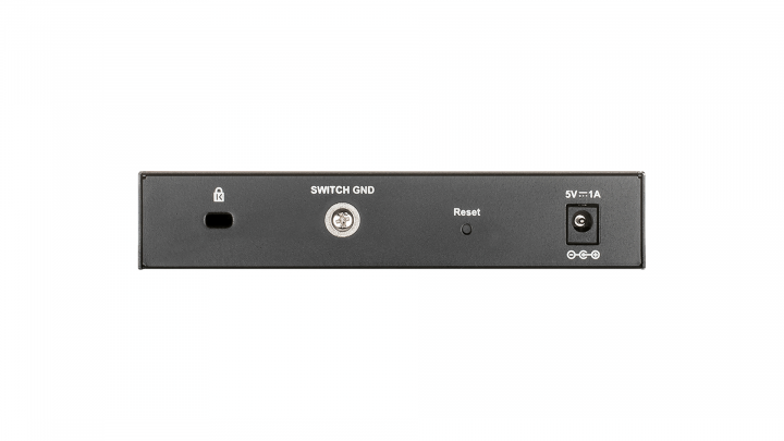 Switch D-Link - DGS-1100-08V2/E - widok z tyłu