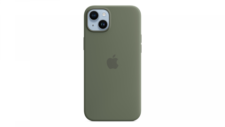 Etui Apple iPhone 14 Plus Silicone Case z MagSafe Olive MQUD3ZM/A 2