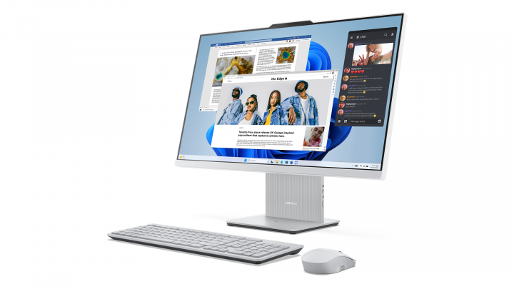 Komputer AiO Lenovo IdeaCentre 27IRH9 W11H Cloud Grey Wireless Charger (Wireless EOS Keyb+mouse) Cashback 9