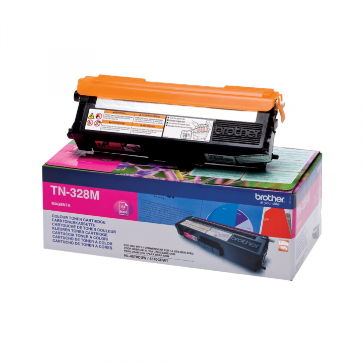 Toner Brother TN-328M purpurowy