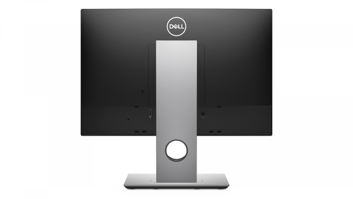 Komputer AiO Dell OptiPlex 3280 czarny - widok z tyłu