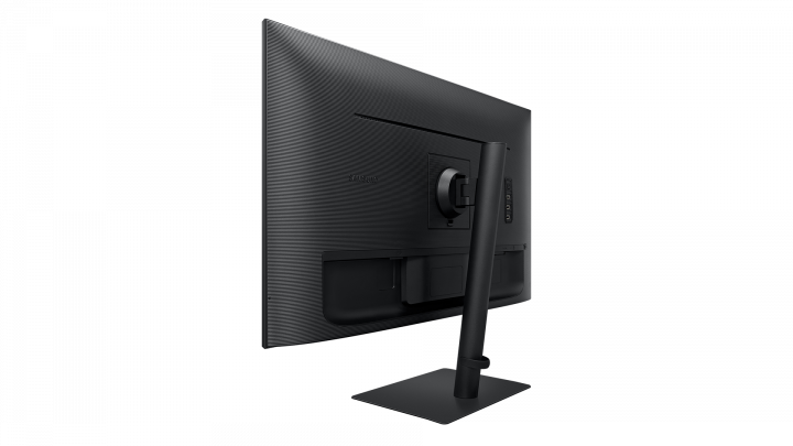 Monitor Samsung LS32A600NWUXEN czarny - widok z tyłu prawej strony