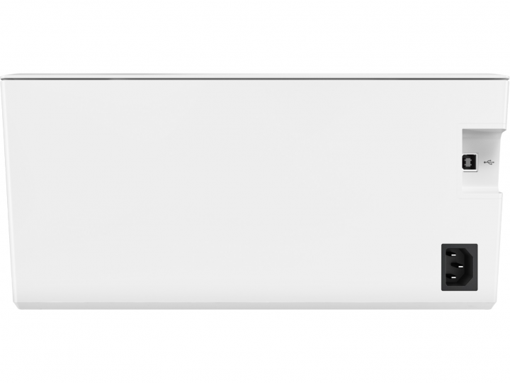 Drukarka laserowa monochromatyczna HP LaserJet Pro M15a biała - widok tyłu