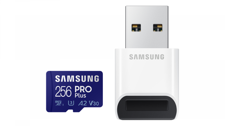 Karta pamięci Samsung microSD 256GB PRO Plus 2021 + czytnik MB-MD256KB/WW