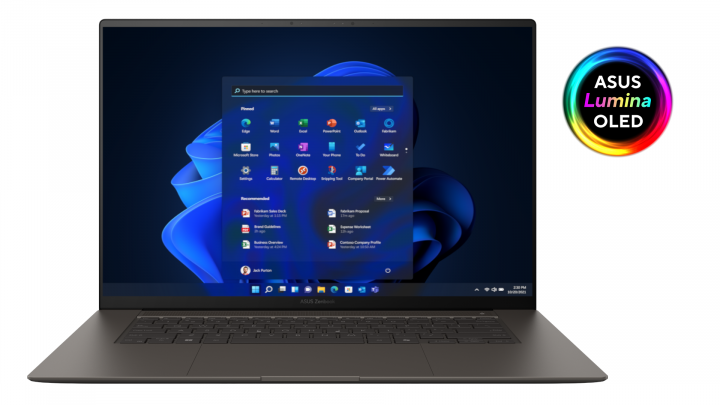 Laptop ASUS Zenbook S 16 UM5606WA OLED W11P Zumaia Gray x