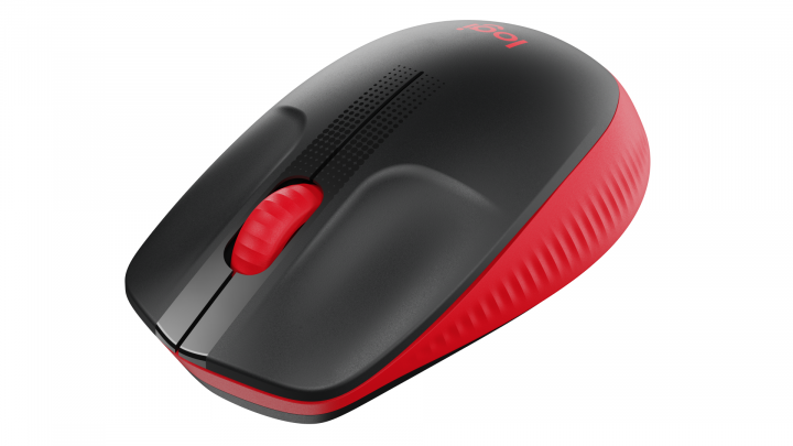 Mysz bezprzewodowa Logitech M190 FULL-SIZE WIRELESS czerwona 910-005908