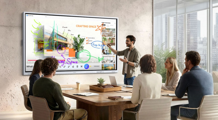 Interaktywny flipchart Samsung Flip 75&amp;quot; WMFX LH75WMFWLGCXEN 4