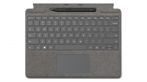 Etui z klawiaturą Microsoft Surface Pro Signature Type Cover + Slim Pen 2 8X6-00067 platynowe