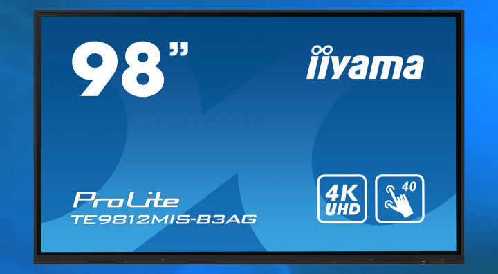 Monitor interaktywny iiyama TE9812MIS-B3AG 4