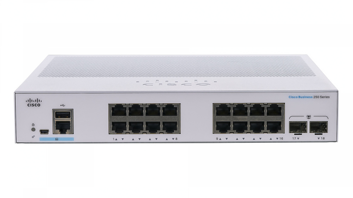 Switch Cisco CBS250-16T-2G-EU