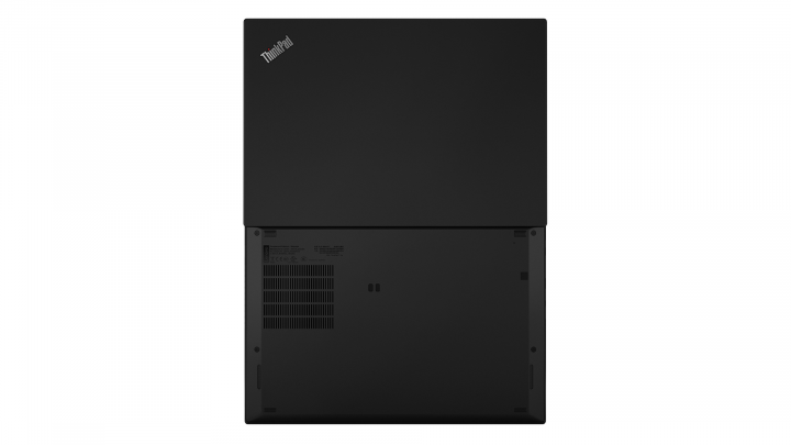 Laptop Lenovo ThinkPad T14s G1 czarny widok tyłu