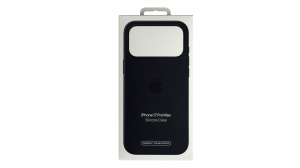 Etui Apple iPhone 17 Pro Max Silicone Case czarne MGFR4ZM/A
