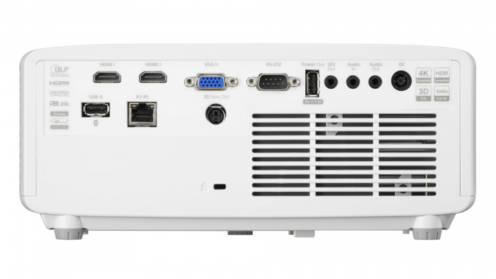 Projektor Optoma ZH521 E3P7PR1E113 tył