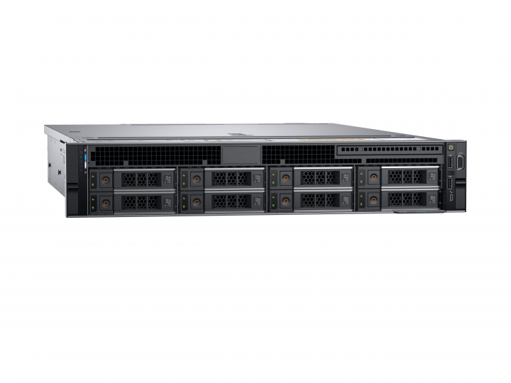 Serwer Dell PowerEdge R540 - widok frontu lewej strony