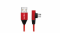 Kabel LogiLink USB-A kątowy 90° - microUSB-B 0,3m CU0149