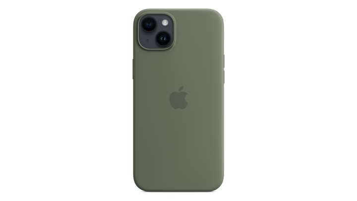 Etui Apple iPhone 14 Plus Silicone Case z MagSafe Olive MQUD3ZM/A 4