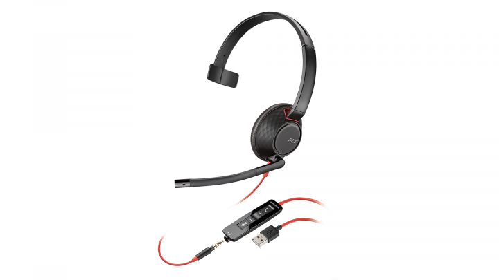 Słuchawki przewodowe Poly Blackwire 5210 USB-C