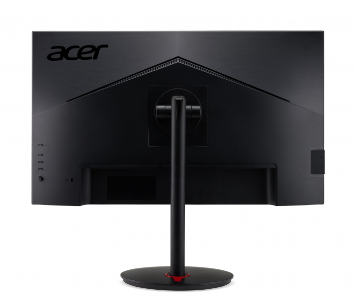 Monitor Acer Nitro XV280Kbmiiprx czarny - widok z tyłu