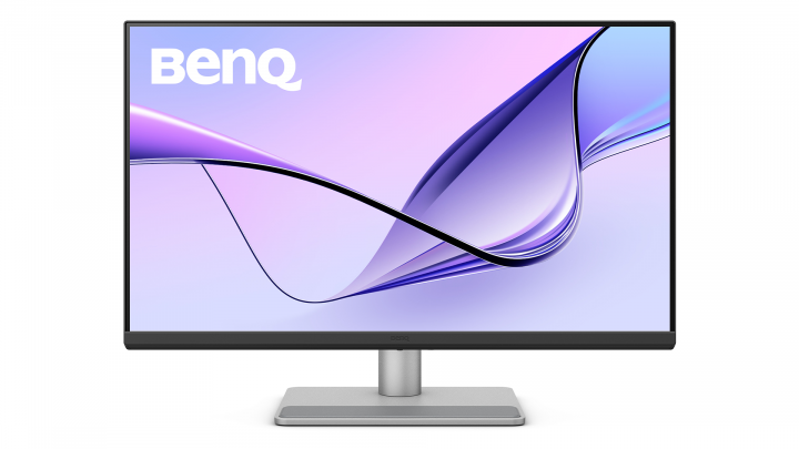 Monitor BenQ MA270UP 9H.LP8LB.QBE 27" 4K UHD IPS USB-C Dock 90W - widok frontu v3