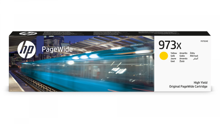 Tusz HP 973X żółty F6T83AE