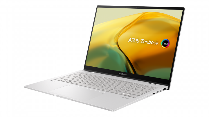 Laptop 2w1 ASUS Zenbook 14 Flip OLED UP3404VA W11P Foggy Silver (Rysik) 11