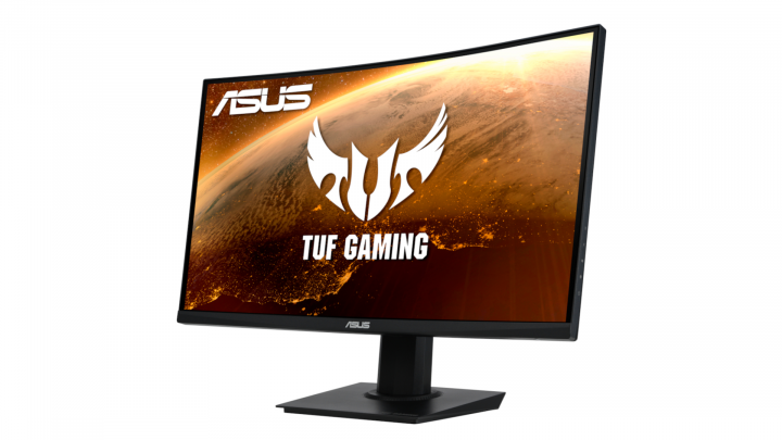 Monitor Asus VG24VQE - widok frontu prawej strony