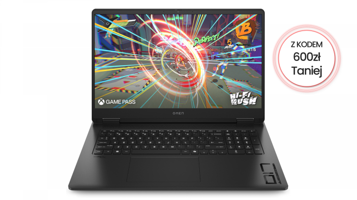 Laptop HP OMEN 17 czarny promo