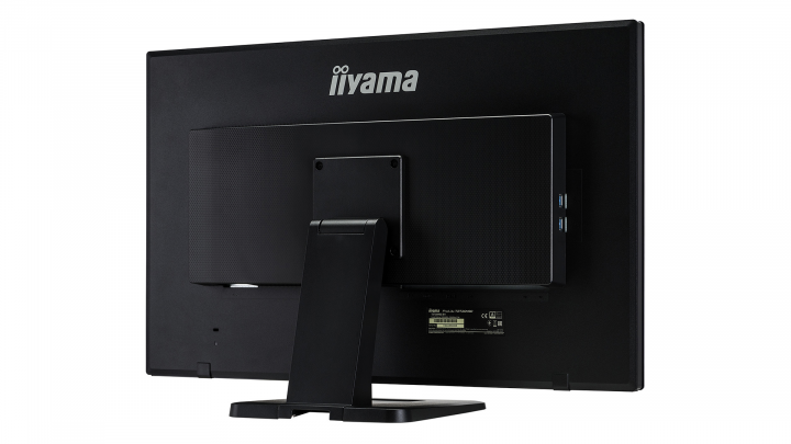 Monitor z dotykowym ekranem IIYAMA ProLite T2736MSC-B1 - widok z tyłu prawej strony