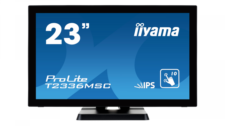 Monitor z dotykowym ekranem IIYAMA ProLite T2336MSC-B2 - widok frontu