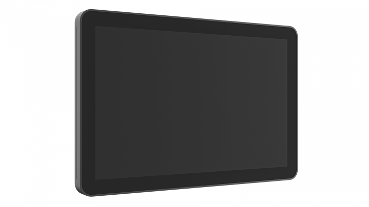 Tablet planistyczny Logitech Tap Scheduler Grafitowy - widok frontu lewej strony