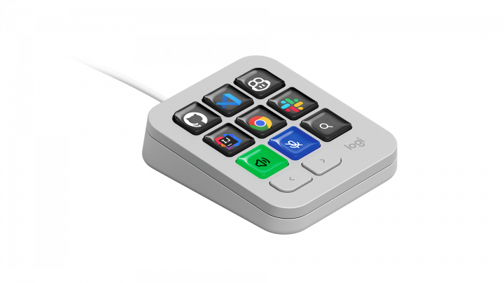 Klawiatura do sterowania AI dla programistów Logitech MX Keypad Jasnoszary 920-013892 4