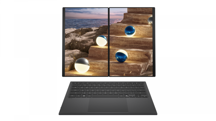 Laptop ASUS Zenbook Duo UX8407AA Moher Gray W11Pro OLED Copilot+PC 4