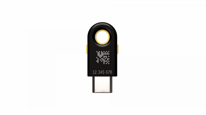 Klucz uwierzytelniający Yubico YubiKey 5C USB-C - 8880001028