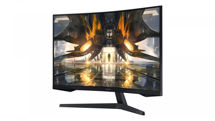 Monitor Samsung Odyssey G5 LS32AG550EUXEN - widok frontu prawej strony